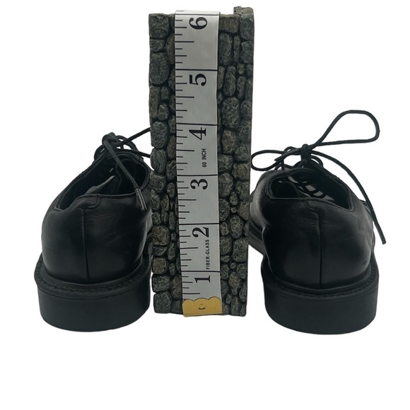 C2 By Calíbrate Black Leather Lace Up Dress Shoes Size 9 1/2 Toddler Boy’s - Picture 7 of 8